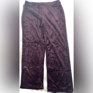 Thomas & Olivia Pants Women’s Size PXL Deep‎ Wine Color NWT